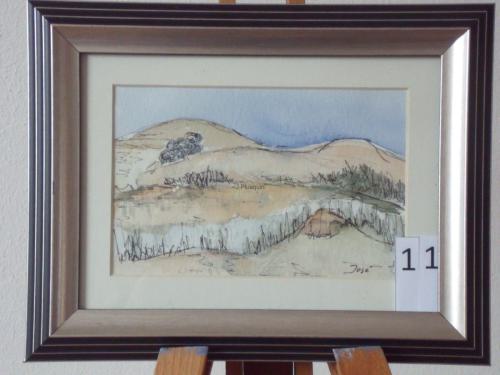 Duinen 23x18cmaquarel&inkt