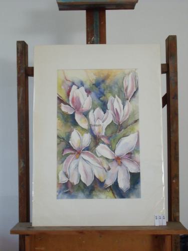 Magnolia 50x70cmaquarel