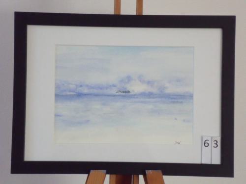 Zeezicht 30x20cmaquarel