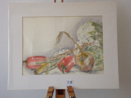 Groente 50x40cmaquarel