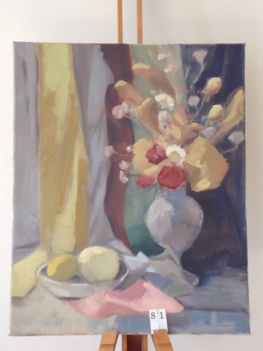 Fruit en Vaas 40x50cmacryl