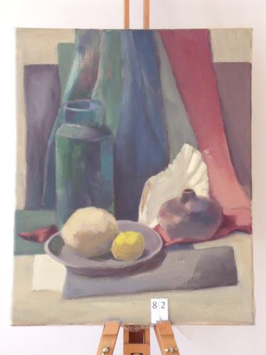 fruit en Vazen 40x50cmacryl