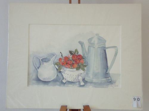 Kersen 50x40cmaquarel